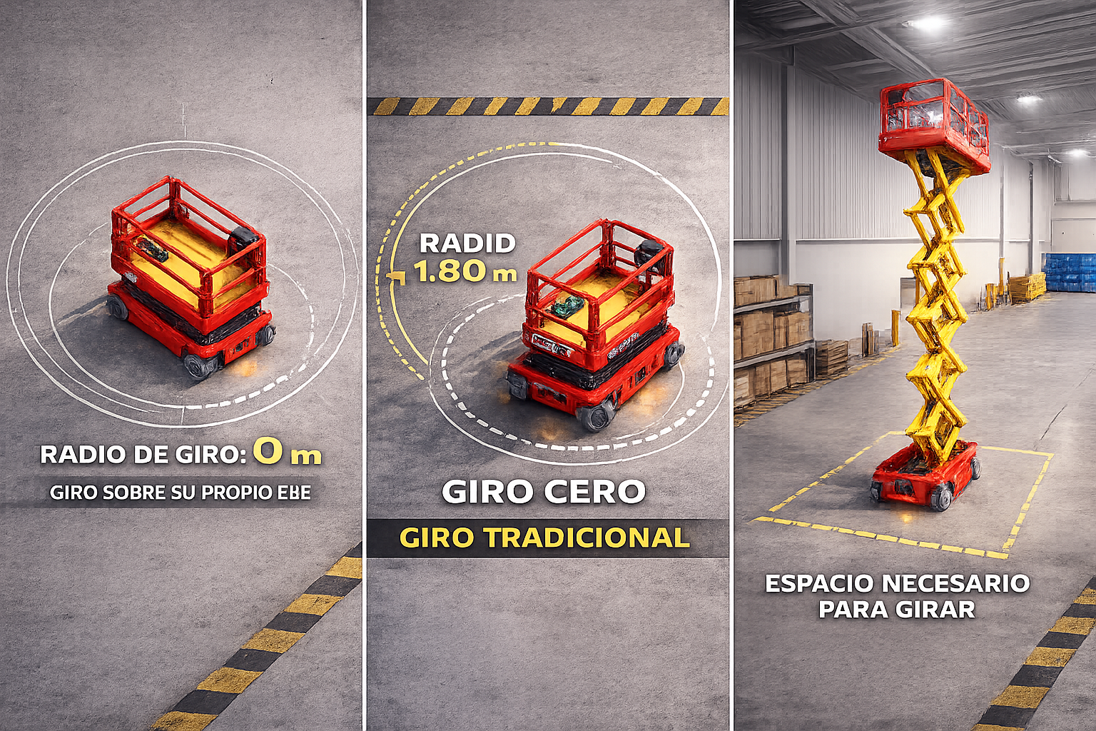 Comparativa de Giros: Giro Cero vs Giro Tradicional